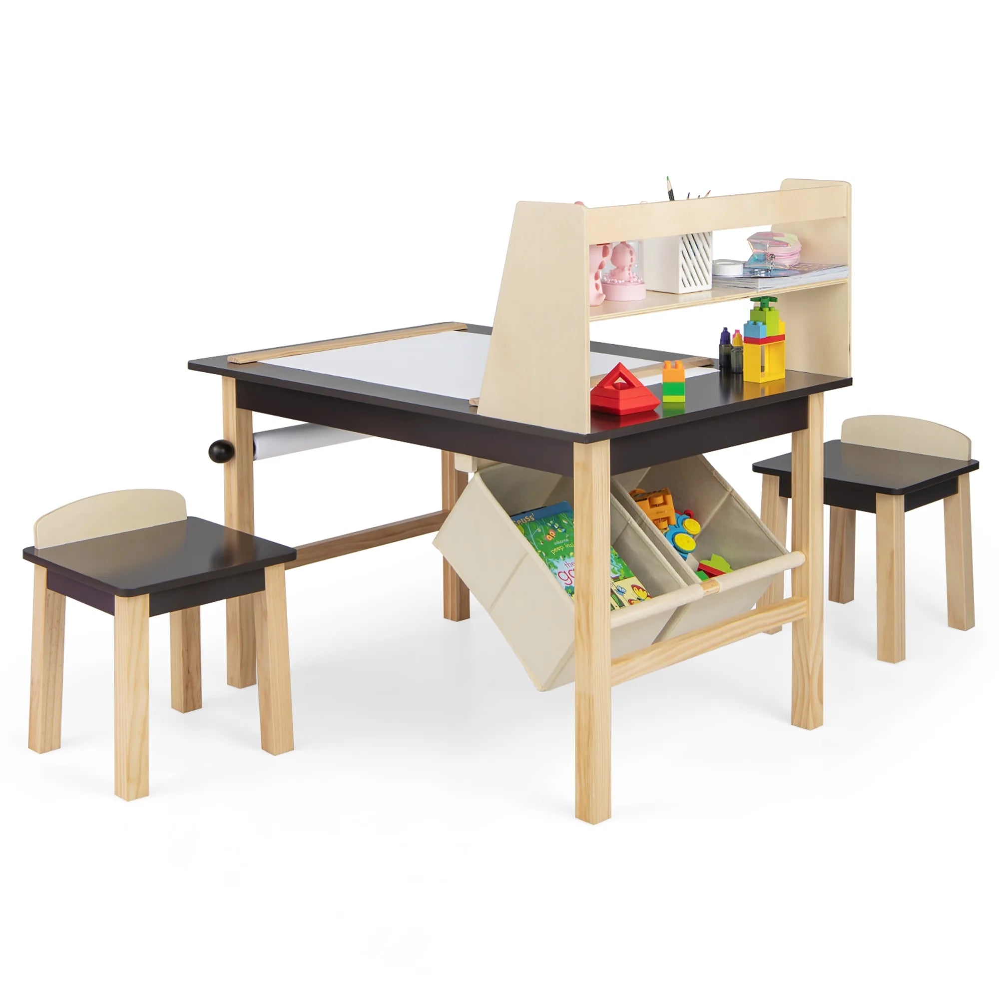 Kids Art Table and Chairs Set